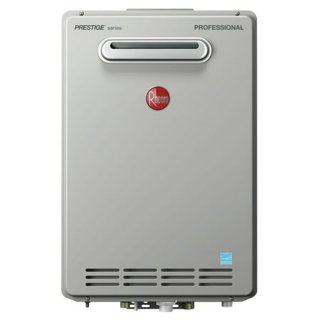 - Rheem RTGH-84XLN-2 Prestige 8.4 GPM Natural Gas High Efficiency Outdoor Tankless Water Heater
