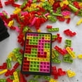 thumbnail image 2 of Juego de mesa de rompecabezas de empuje, juego de bloques de construcción de rompecabezas, bloques Fidget, juguetes, juego de bloques de construcción de burbujas de empuje, estándares líderes en la industria, 2 of 7