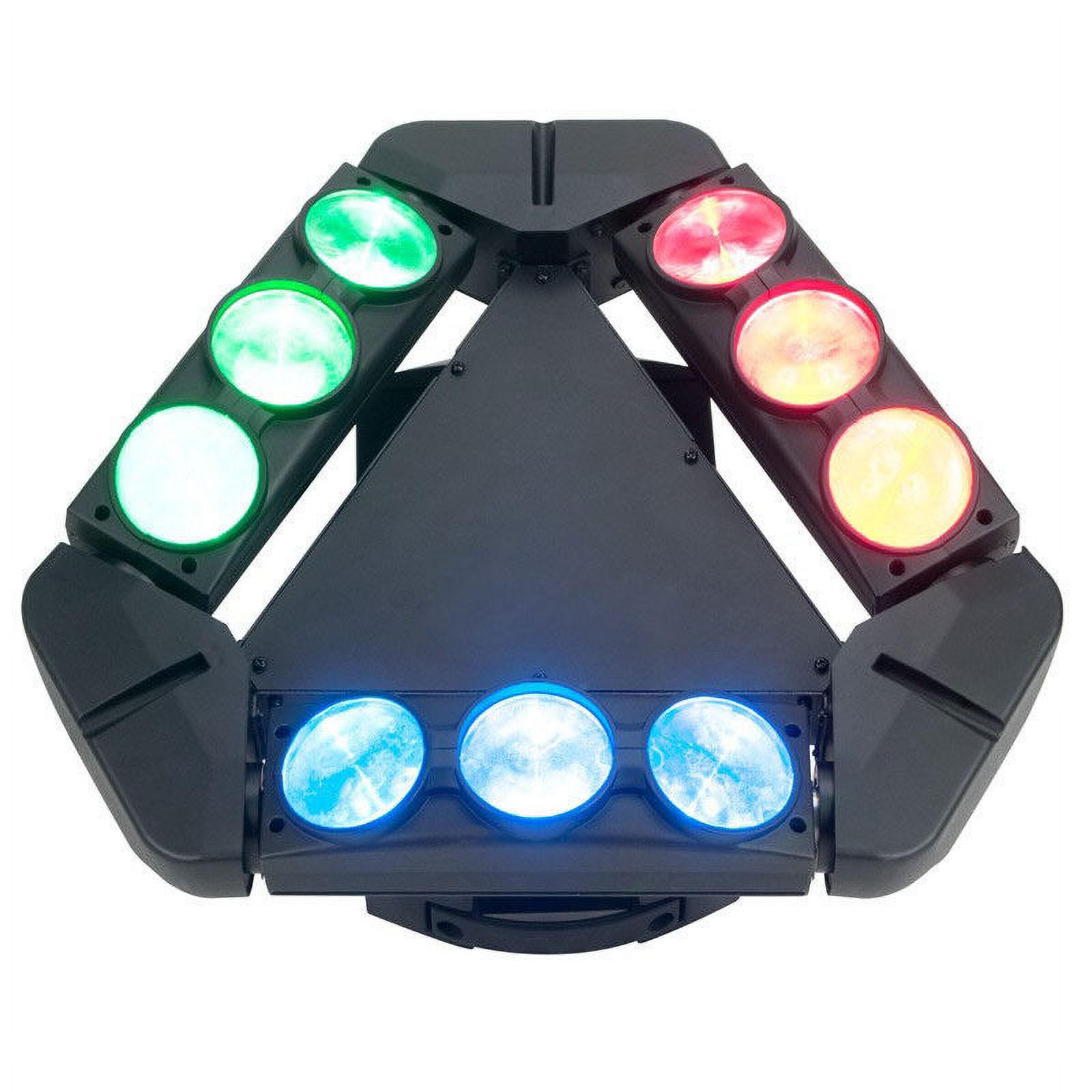 Bigger DJ Lighting 9x12w Triangle Spider LED Beam Moving Head Light For Stage