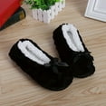 thumbnail image 4 of Slipper Socks for Women with Grippers Non Slip Fuzzy Socks Bowknot Fluffy Winter House Shoes, 4 of 7