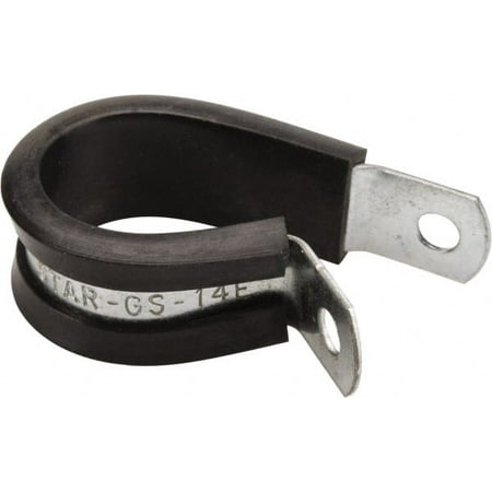 

50 Pack Cushion Clamps for 7/8 Pipe or Rod Galvanized Steel with EPDM Cushion