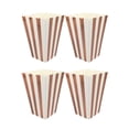 thumbnail image 6 of HOOWIFFY Movie Theater Snack Boxes 24Pcs Card Paper Vertical Stripe Rose Gold, 6 of 8
