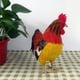 thumbnail image 3 of Figura Animal de juguete 2 Unids Artificial Gallo Pollo Granja Animales Plumas Prop Inicio Decoración De Jardín Al, 3 of 7