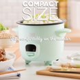 thumbnail image 2 of Dash Mini 2-Cup Rice Cooker with Keep Warm Function (Assorted Colors), 2 of 9