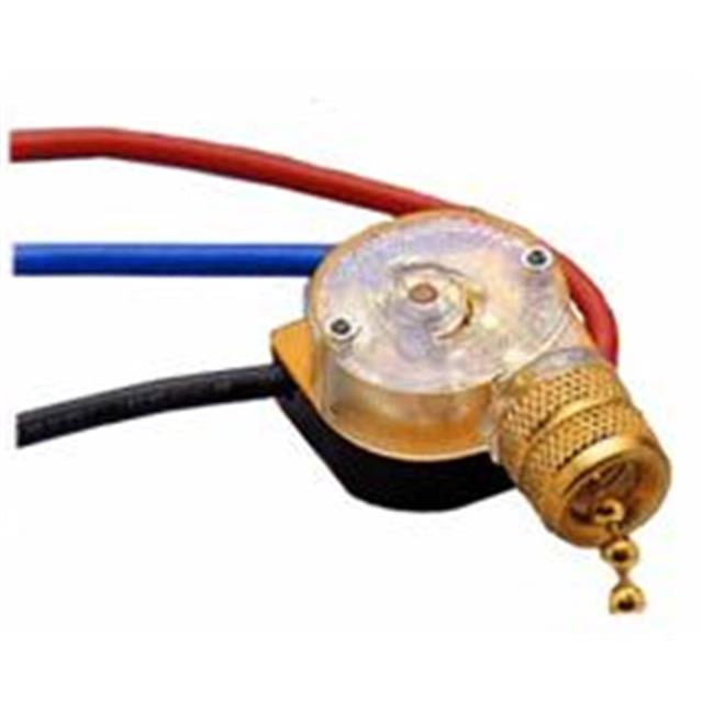 Morris 70025 6 Amp 3 Amp Brass 3 Way 2 Circuit Pull Chain Switch Walmart Com