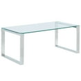 thumbnail image 1 of Glass/Chrome Coffee Table, 1 of 1