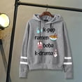 thumbnail image 5 of Sudadera con capucha con estampado de K-POP Ramen Boba K-drama para mujer y hombre, sudadera Harajuku de otoño e invierno, camisetas informales, 5 of 5