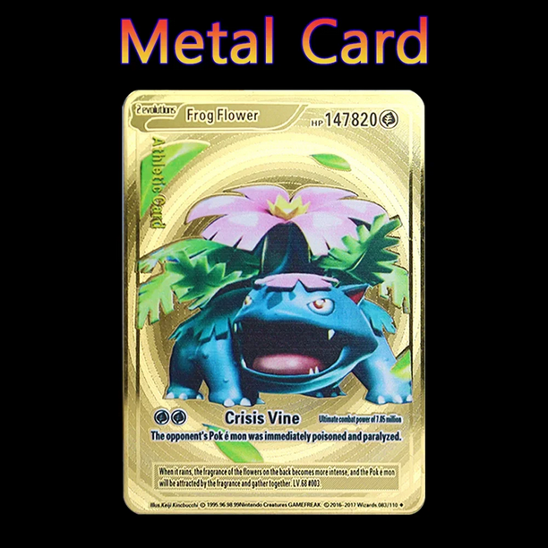 frog flower gold pokemon card Frogadier 057/197 + Froakie 056/197 - Obsidian Flames 10000 Point Arceus Vmax Metal