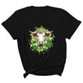 thumbnail image 1 of WEAIXIMIUNG T-Shirts pour Filles Garçons Filles Manches Courtes Col Rond T-Shirts Imprimés Hauts pour Enfants, 1 of 5