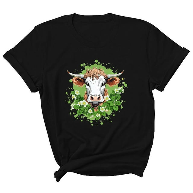 WEAIXIMIUNG T-Shirts pour Filles Garçons Filles Manches Courtes Col Rond T-Shirts Imprimés Hauts pour Enfants
