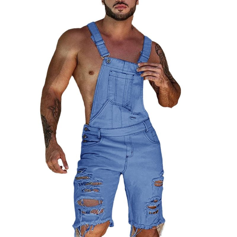 Overalls Shorts Men