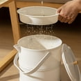 thumbnail image 6 of Desktop Trash Can Mini Tabletop Waste Basket Plastic Storage Bin Lidless Garbage Container for Living Room Bedside Coffee Table Office Desk Home Desktop Organization, 6 of 7