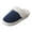 Blue, variant on Cozy Slippers for Women Men Unisex Indoor and Outdoor Cordurory Fuzzy House Shoes with Platform Memory Foam