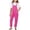 Hot Pink, variant on Girls Sleeveless Jumpsuit Casual Rompers Summer Clothes Girls Fashion 4-5 Years Girls Fashion