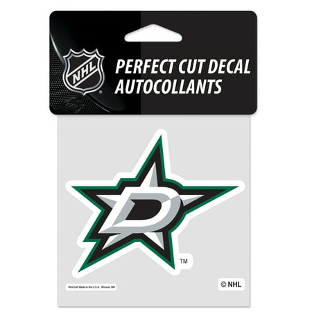 NHL Dallas Stars Prime 4" x 4" Perfect Cut Decal