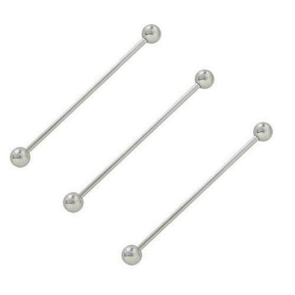 Ear Industrial Barbell Body Jewelry 14G 1-1/2" 38mm