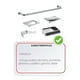 thumbnail image 3 of Juego de 5 Accesorios Metálicos para Baño con Kit de Instalación, Cromo, Primo Esencial, IUSA, 3 of 3