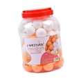 thumbnail image 3 of 60 piezas de pelotas de pong resistentes de 3 estrellas para juegos s en interiores y exteriores Amarillo, 3 of 8
