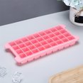 thumbnail image 5 of 36-Cube Ice Tray with Leakproof Lid - BPA-Free Plastic, One-Twist Release Ice Mold for Cocktails, Whiskey, Baby Food & Juice, Large Capacity, Dishwasher Safe, Freezer-Friendly Pink, 5 of 7