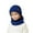 Kids Hats, Scarves & Gloves Sets Blue, variant on Toddlers 2 Piece Hat Scarf Sets Fleece Lined Beanies Neck Gaiters Size 1-11 Youth Boys Girls Thermal Warm Solid Ski Snow Hats & Scarves Set