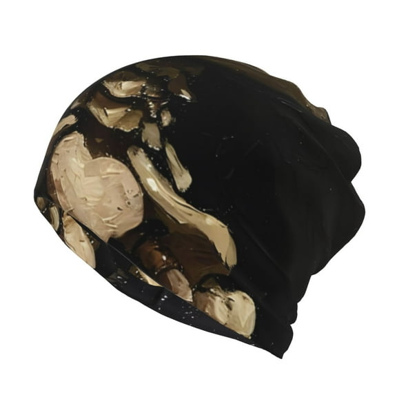 Pofeuu Duck Bones Print Multifunction Beanie Hat for Men Women Fashion Scarf Soft Stretch Skull Cap