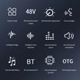 thumbnail image 4 of Loomza Portable Digital Sound Card USB BT Multi-Function Mixer Built-in 48V Phantom Power, 4 of 7