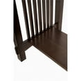 thumbnail image 3 of Pemberly Row Mission 3 Drawer Crofter Style Console Table in Walnut, 3 of 5