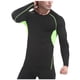 thumbnail image 2 of pstuiky Camisas de manga larga abrigadas para hombre, Camiseta deportiva de manga larga con cuello redondo para hombre, color liso top de hombre m, 2 of 5