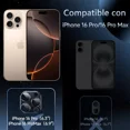 thumbnail image 3 of Mica Cámara Titanio Para iPhone 16 Pro / 16 Pro Max + Funda, 3 of 8