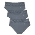 thumbnail image 2 of Victoria's Secret Lace Waist Hiphugger Panty Set of 3, 2 of 2