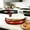 8.5" Red, variant on Dual-Size Indoor Electric Grill & Pizza Maker Set: 12-inch Smokeless Grill with Timer + 8.5-inch Nonstick Griddle, 180° Reversible for BBQ, Steak, Quesadilla, Sandwich, Perfect Holiday Gift