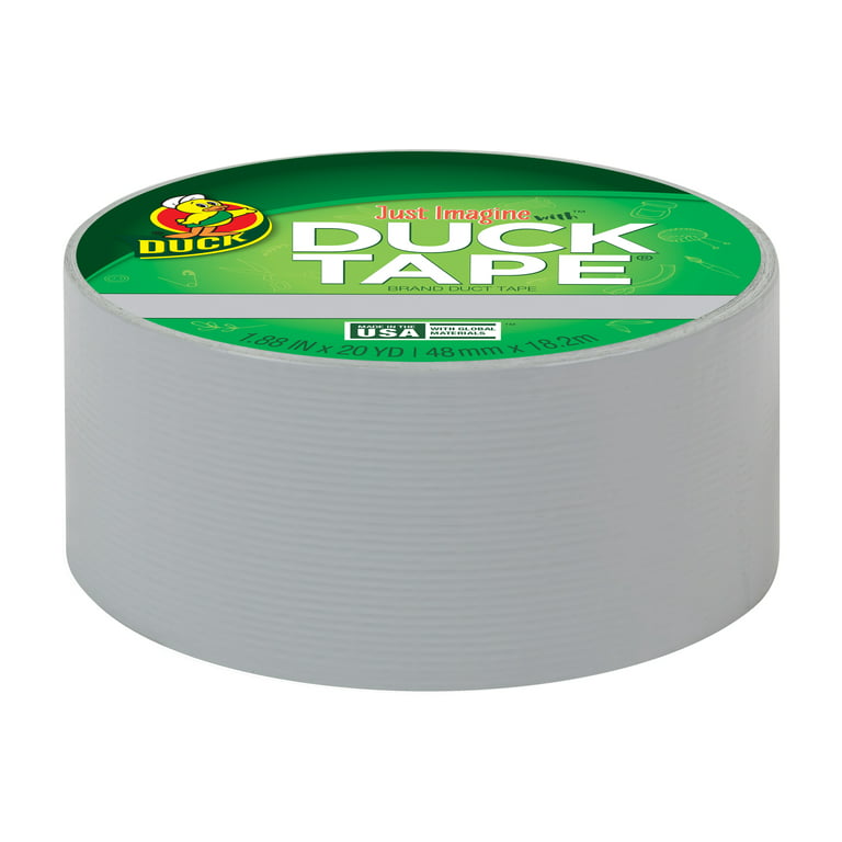 Duck Brand Color Duct Tape, 1.88 in. x 20, Green
