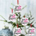 thumbnail image 2 of Fiudx Adornos Navideños Personalizados, Divertidos Adornos Colgantes con Forma de 2021, de Pvc, Perfectos para Regalos Navideños, Cumpleaños, Bodas y Año Nuevo. 8 X 8 Cm, Juego de 1 a 5 Piezas., 2 of 3
