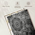 thumbnail image 6 of Elephant Stock Boho Mandala Flower Wall Art - Decor Elements Canvas Canvas - 32" x 48", 6 of 8