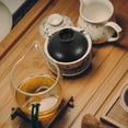 thumbnail image 2 of Tapa de cerámica de repuesto para taza de té, tapa para tetera, tapa de cerámica resistente al calor para taza de té, 2 of 7