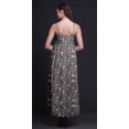 thumbnail image 3 of Bimba Robe Longue Chic à Imprimé Floral pour Femme, Style Bohème, Maxi d'Été, Tenue de Plage - Xxx-Grand, 3 of 5