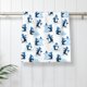 thumbnail image 5 of Balery Penguin Winter Fun Toalla de Microfibra Premium con Estampado – 27.5x16 pulgadas, Alta Absorción, Suave y Aterciopelada, Secado Rápido, 5 of 6