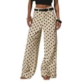 thumbnail image 2 of Wutalume Baggy Jeans for Women Vintage Boyfriend Fit, Mid-Low Waist Loose Hip Hop Style Denim Pants with Retro Wash,Beige L, 2 of 7