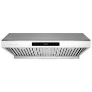 Hauslane|Chef Series PS10 30-inch Under Cabinet Range Hood | Stainless Steel | Delay Auto-Shut Feature | Bright LED Lights | 3 Speed Settings | Professional Suction