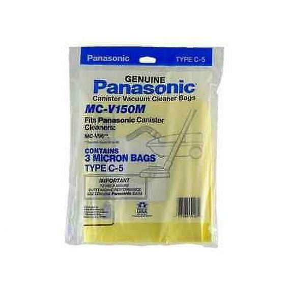 Genuine Panaosnic Style C-5 C5 Micro Allergen Vacuum Cleaner Bags MCV150M MC9600 [3 Bags]