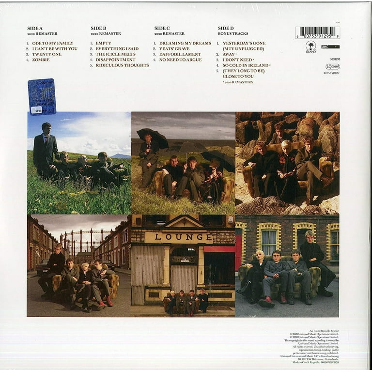 ★ The Cranberries レコード LP The Cranberries - No Need To Argue - Music & Performance