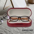 thumbnail image 3 of SHISUYAN 1Set Red Pu Storage Case for Medicine Box Travel Use 6.3X2.8X2.4In, 3 of 9