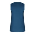 thumbnail image 4 of Wycnly Tank Top for Women Sleeveless Tops for Women Comfy Lightweight Slim Fit Button up Henley Shirts Tunic 2025 Casual Solid Sleeveless Tee Shirts Ladies Sleeveless Shirt, 4 of 5