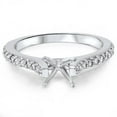 thumbnail image 4 of Pompeii 1/4ct Diamond Engagement Ring Setting 14K White Gold (G/H,I1), 4 of 4