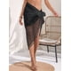 thumbnail image 4 of Pareos de Playa Bohemios para Mujer, Pareos de Transparente para Bikini, Faldas para Trajes de Baño. Negro Talla Única, 4 of 8
