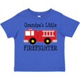 thumbnail image 3 of Inktastic Grandpa's Little Firefighter Boys Toddler T-Shirt, 3 of 5