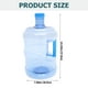 thumbnail image 4 of BRIGHTFUFU Contenedor de agua al aire libre Jarra de agua Gran capacidad Portes portátiles PC Bucket de agua Suministro de campamento, 4 of 7