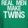 thumbnail image 3 of CafePress - Real Men Twins T Shirt - Men's Classic Graphic Cotton T-Shirt, 3 of 4