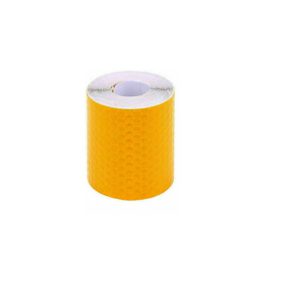Car Truck Reflective Self-adhesive Safety Warning Tape Roll Film Sticker 4 Color