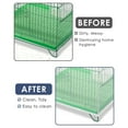 thumbnail image 5 of Parrot Bird Cage Cover Adjustable Universal Breathable Stretch Mesh Skirt Dustproof Net Cover Cage Guard, 5 of 7